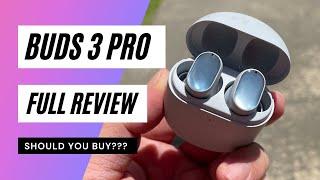 Redmi Buds 3 Pro Full Review + Mic Test | WATCH THIS BEFORE YOU BUY!