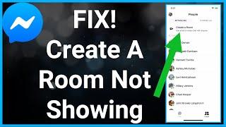 Fix! Messenger Create A Room Not Showing