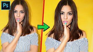 How to remove background shadows - Photoshop