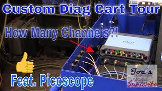 Diagnostic Cart Toolbox Tour (Featuring Picoscope 4823)