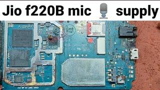 jio f 220b Mic supply 100% working [ ABHINAY MOBILE ]