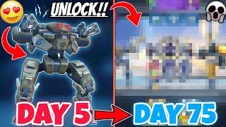 Mech Arena Ares Unlock  | DAY 5 To DAY 75 | Mech Arena F2P - Mech Arena