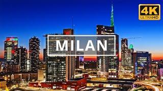 Milan, Italy  | 4K Drone Footage (With Subtitles)