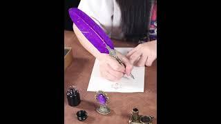 Набор для каллиграфии письма перьевой ручкой (21 предметов, подарочная коробка)