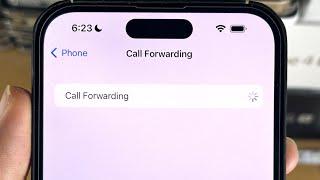 Call Forwarding iPhone Spinning Wheel NOT Working SOLVED!