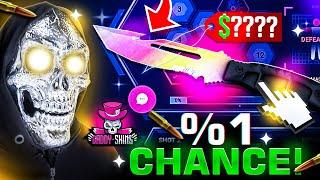 %1 CHANCE ALMOST WIN RISKY GUNFIGHT BUT ?! DADDYSKINS PROMO CODE