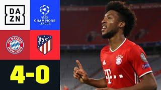 Coman-Doppelpack und Tolisso-Gerät: FC Bayern - Atletico Madrid 4:0 | UEFA Champions League | DAZN