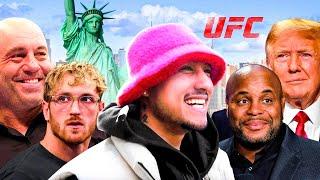 UFC à NEW-YORK avec des CÉLÉBRITÉS (ft. Dana White, Donald Trump, Logan Paul, etc.)