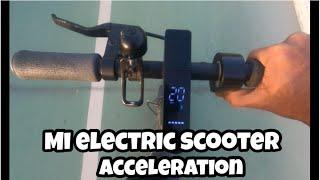Mi Electric scooter Essential Acceleration | Speed