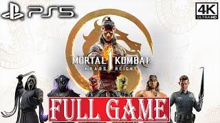 MORTAL KOMBAT 1  KHAOS REING | FULL GAME | ️4K ᵁᴴᴰ 60ᶠᵖˢ PS5