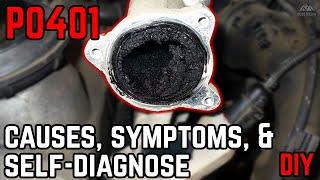 How to Fix a P0401 Engine Code!