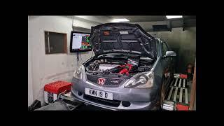 Civic Type R EP3 Dyno - Tegiwa Airbox, Decat & M2 Catback