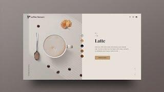 Coffee Shop Split Screen Slider For WordPress