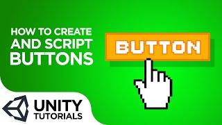 Buttons! How to create and script a button. Unity 2019 beginner tutorial