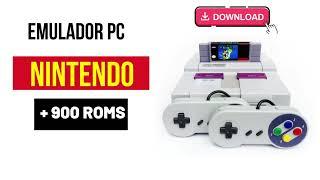 EMULADOR SUPER NINTENDO PARA PC E ANDROID + 900 ROMS DOWNLOAD