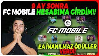 TAM 9 AY SONRA FC MOBILE HESABIMA GİRDİM!! EA İNANILMAZ ÖDÜLLER VERDİ!