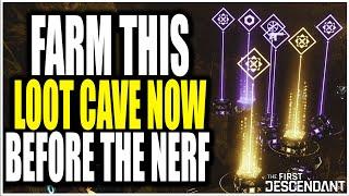 The First Descendant - FARM THIS LOOT CAVE BEFORE THEY NERF IT! (Kuiper Shards, Reactors & Modules)