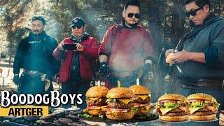 BOODOG BOYS BURGER BASH! Burger Party in the Wild! | Boodog Boys