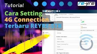 Cara setting modem 4G Connection terbaru di openwrt reyre-stb | REYRE-WRT