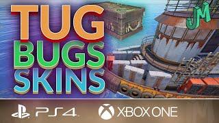Tugboat Bugs & Skin Picks  Rust Console  PS4, XBOX