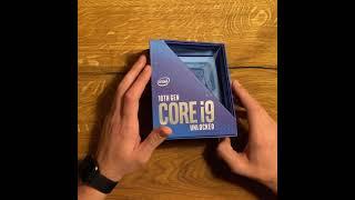 UNBOXING i9-10900K 3.70GHz 10-core