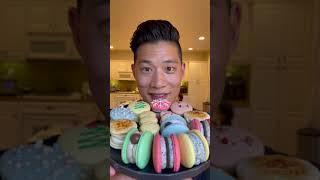 Korean style macarons, which flavors taste the best? #shorts