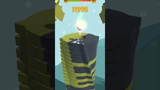 AMAZING STACKBALL CRUSH 3D #stackball  #shorts #onlinegaming #trending #trendinggames #bestgameplay