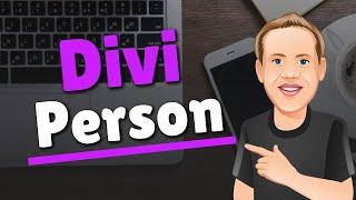 Divi Person Module - The Basics
