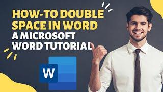 How to double space in Word 2016 FAST