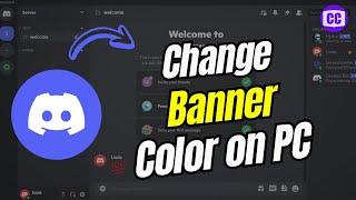 How to Change Banner Color on Discord On PC | Change Discord Banner Colour (2024)