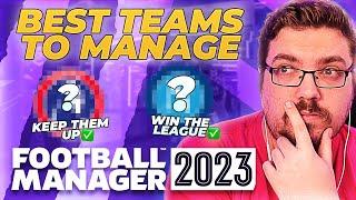 THE BEST TEAMS TO MANAGE IN FOOTBALL MANAGER 2023