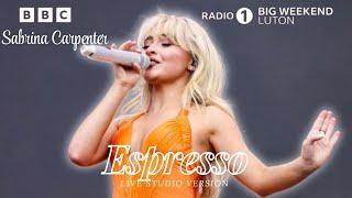 Sabrina Carpenter - Espresso [Live Studio Version/From Radio 1's Big Weekend 2024]