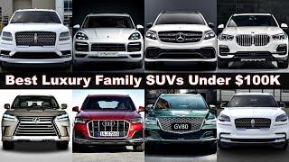 Top 10 Best Ultra Luxury SUVs Under 100K! (2021) genesis gv80, audi q7, bmw x5, lincoln aviator, gle