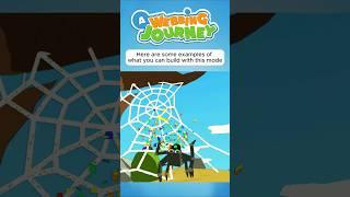 Advanced Web Building in the mobile version of A Webbing Journey #game #indiegame #gamedev #shorts