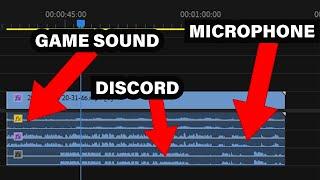 How to Split AUDIO into Different Tracks in OBS | Game + Mic + Discord
