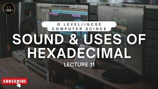 Sound & Uses Of HexaDecimal | O LEVEL/IGCSE Computer Science | 2210/0478 | CS BY HAMZA