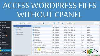 How to Access WordPress Website Files using Plugin From WordPress Dashboard Without cPanel