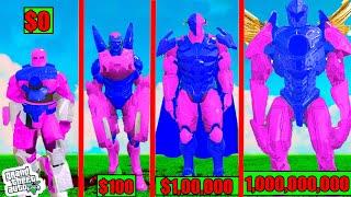 $1 PINK & BLUE YEARS IRONMAN SUIT into $1,000,000,000 PINK & BLUE YEARS IRONMAN SUIT in GTA 5 !