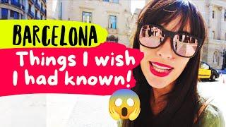 Things I WISH I HAD KNOWN before LIVING in BARCELONA, Spain! ‍️ How things really work!?