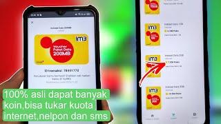 cara dapat poin banyak di im3 dan tukar jadi kuota internet,nelpon dan sms