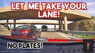 Car Just Merges Into Me To Exit!| Hit and Run | Bad Drivers, Brake Check | Instant Karma Dashcam 579