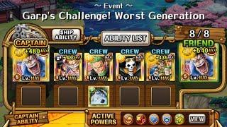 GARP'S CHALLENGE WORST GENERATION vs PSY - BON CLAY TEAM OPTC