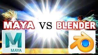  Should you Learn Maya or Blender 3D? ️