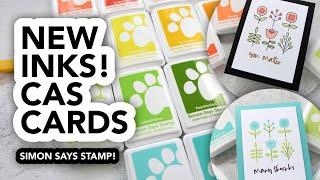 New Inks for Clean & Simple Card Designs (from Simon Says Stamp!)