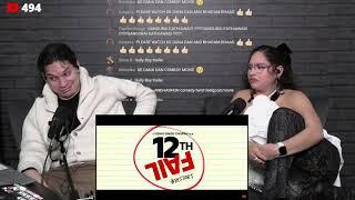 India's School's are like this!? Waleska & Efra react to 12th Fail Movie Trailer