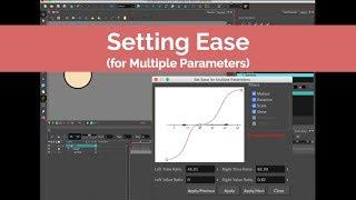 Setting Ease in Toonboom Harmony