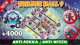 TOP 10 BEST BUILDER HALL 9 WITH LINK || BH9 ANTI PEKKA / ANTI WITCH / BUILDER HALL 9 BASE 2024