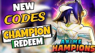 All *Secret* [ UPD25 ‍️] Anime Champions Simulator Codes | Codes for [ UPD25 ‍️] Anime Champio