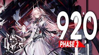 [Arknights] CC#3 Extinguished Sins Phase 3 - 920 Point