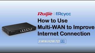 Reyee - How to configure EG WAN load balancing